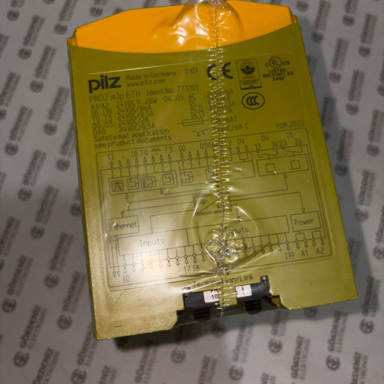 Pilz PNOZ m1p ETH 773103 Emniyetli Kontrol Ünitesi