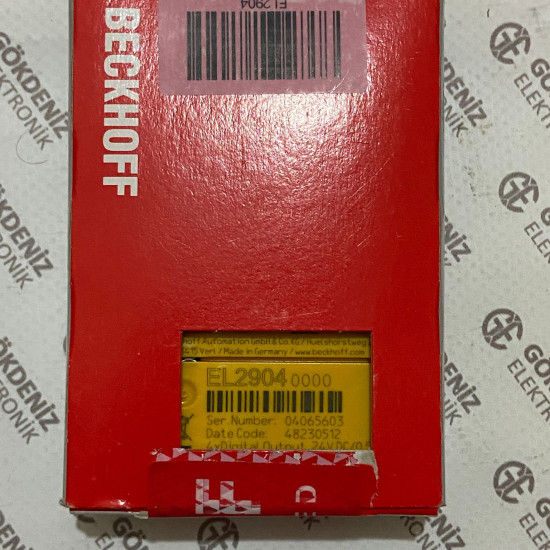 Beckhoff EL2904 EtherCAT Terminal