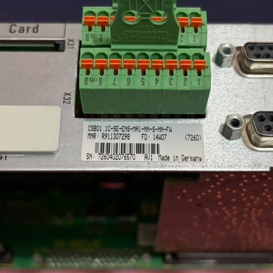 Rexroth CSB01.1C-SE-ENS-MA1-NN-S-NN-FW Kontrol Ünitesi