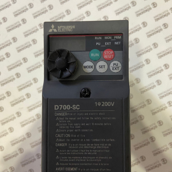 Mitsubishi FR-D700-SC Frekans Konvertörü | D700 Serisi İnvertör