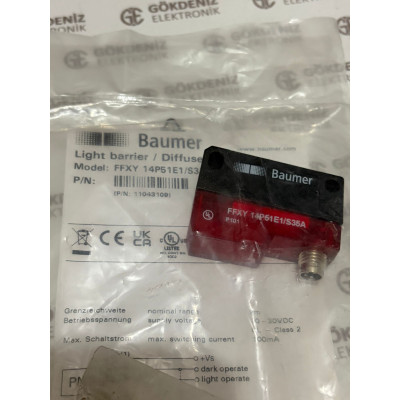 Baumer FFXY 14P51E1/S35A Cisimden Yansımalı Sensör