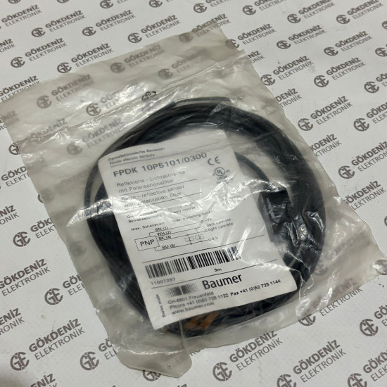 Baumer FPDK 10P5101/300 Lazer Sensör