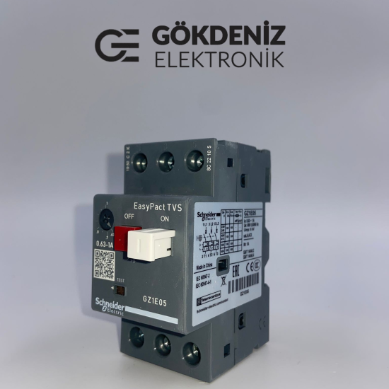 Schneider Electric EasyPact TVS GZ1E05 Motor Koruma Şalteri (0.63-1A)