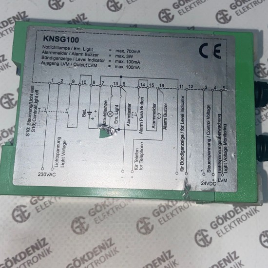 KNSG 100 Emergency Power Supply Control