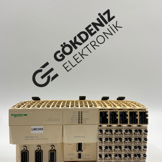 Schneider Electric Modicon M241 LMC058LF42 PLC - Hareket Kontrolcü