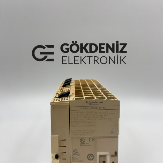 Schneider Electric Modicon M241 LMC058LF42 PLC - Hareket Kontrolcü