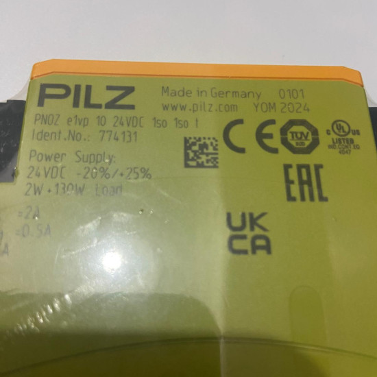 Pilz PNOZ e1vp 10 24VDC Emniyet Rölesi