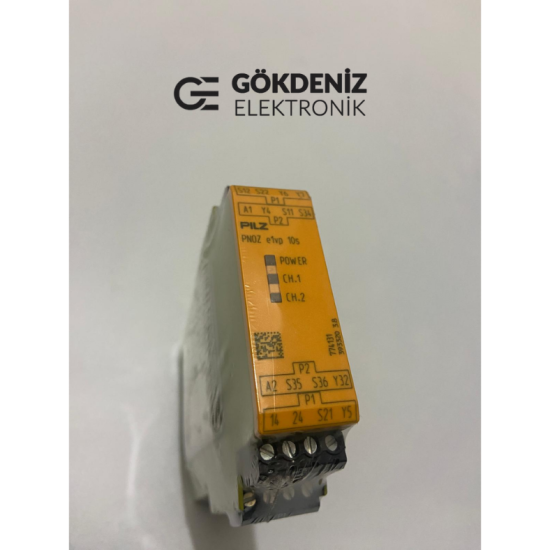 Pilz PNOZ e1vp 10 24VDC Emniyet Rölesi