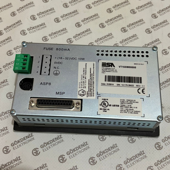 ESA Automation VT155W00000 5.7" Grafik Dokunmatik HMI