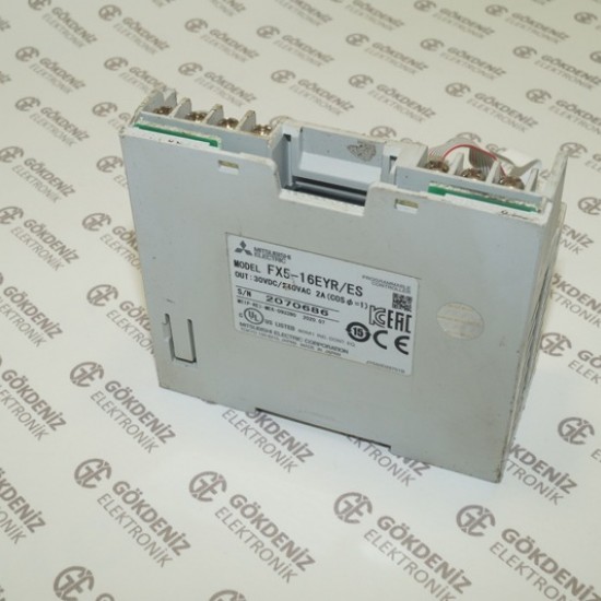 FX5-16EYR/ES Mitsubishi PLC Çıkış Modülü