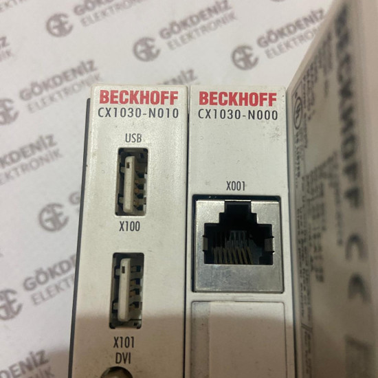 Beckhoff CX1030-0112 Endüstriyel PC - CX1100-0014 Güç Kaynağı