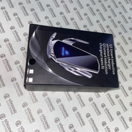 Q3 Smart Inductive Wireless Charger (Q3 Akıllı İndüktif Kablosuz Şarj Cihazı)