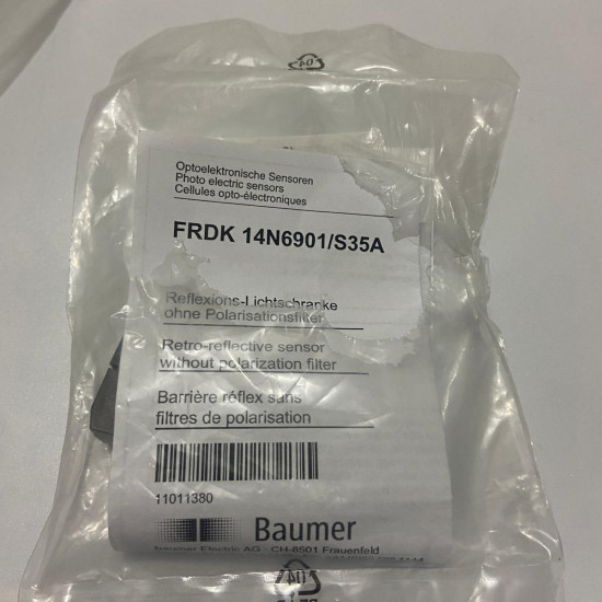Baumer FRDK 14N6901/S35A Retro-Reflektif Sensör