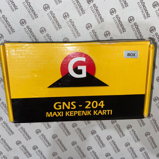 GNS - 204 Maxi Kepenk Kartı