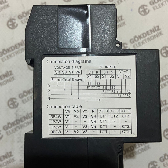 Omron KM-N2-FLK Güç Monitörü - Enerji İzleme Çözümü