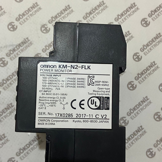 Omron KM-N2-FLK Güç Monitörü - Enerji İzleme Çözümü