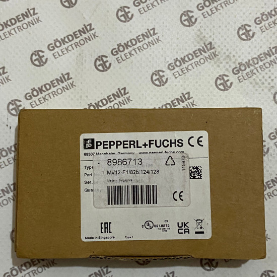 Pepperl+Fuchs MV12-F1/B2b/124/128 Sensör - 8986713
