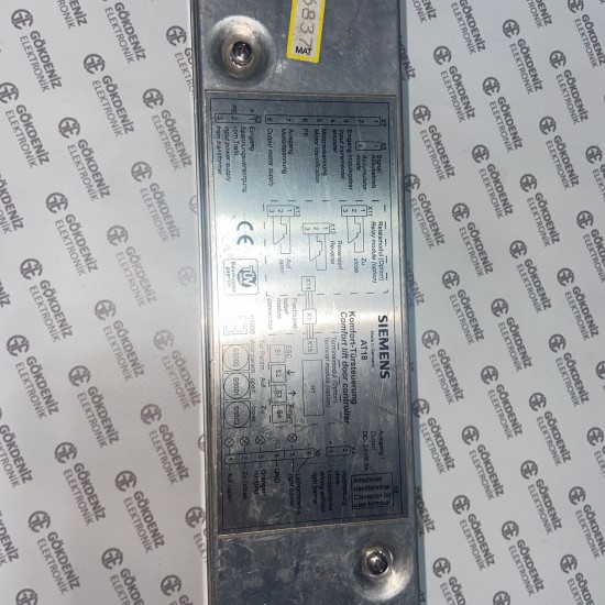 Siemens AT18 Comfort Lift Door Controller