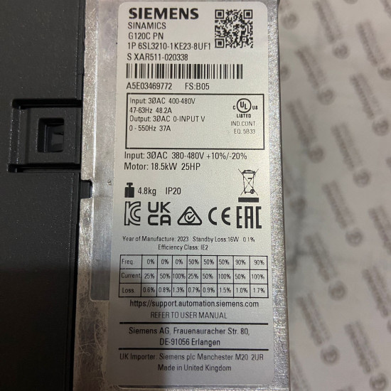 Siemens AT 25 A Comfort Lift Door Controller 