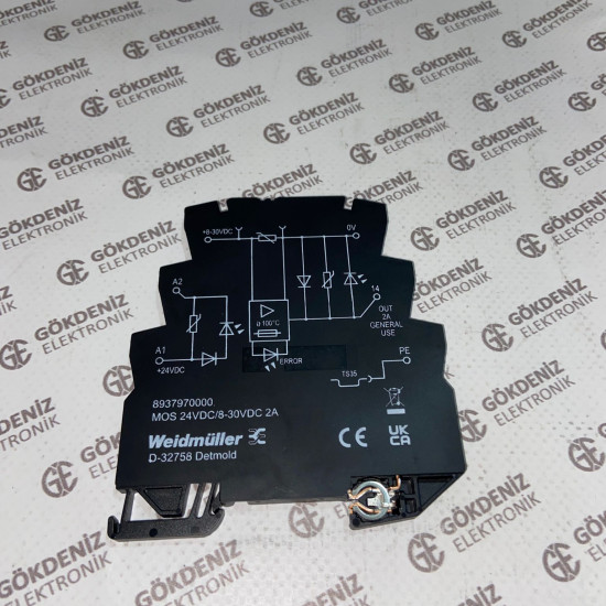 Weidmüller MOS 24VDC/8-30VDC 2A Terminal Modülü - 8937970000